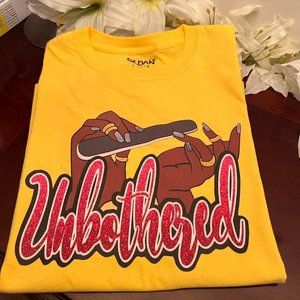 Girls Unbothered Tee Shirt